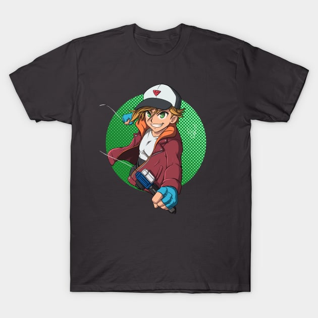 Kit Lopez from Beyblade Burst Turbo / Super Z T-Shirt by Kaw_Dev